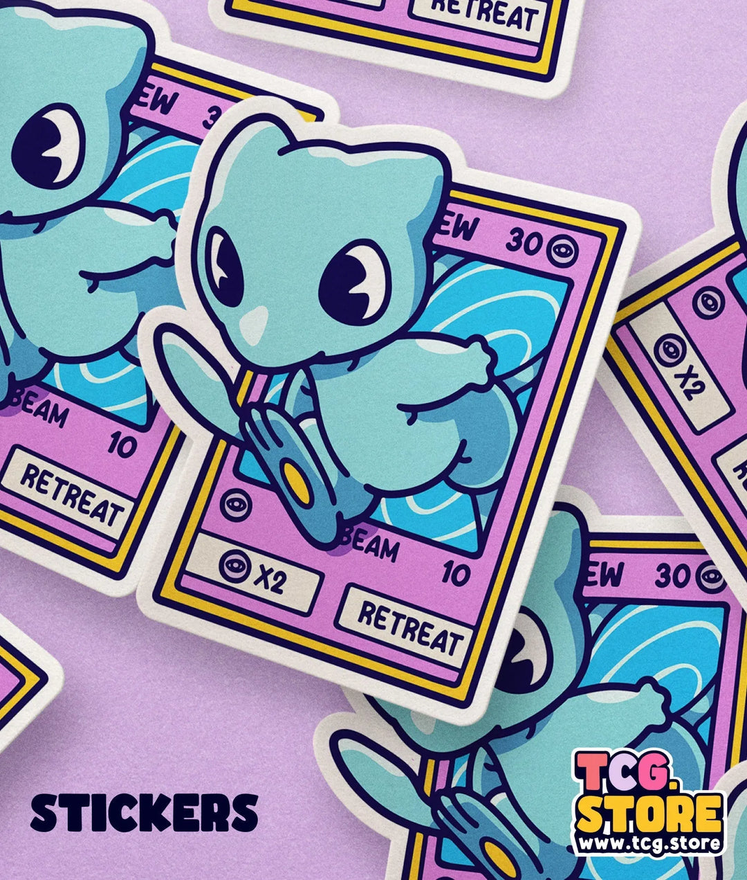 Pokémon: Mew Stickers